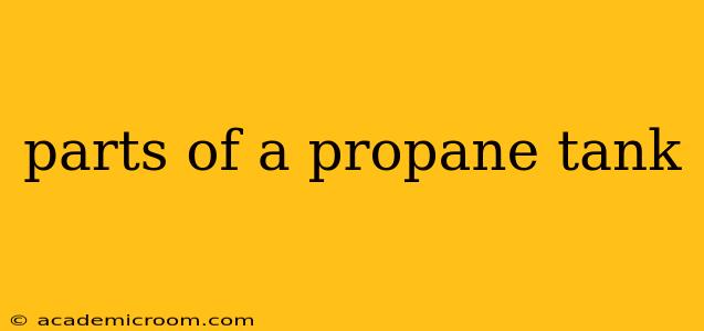 parts of a propane tank
