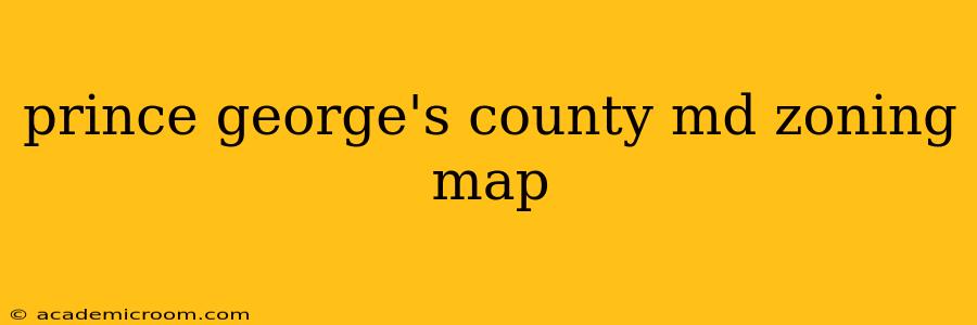 prince george's county md zoning map