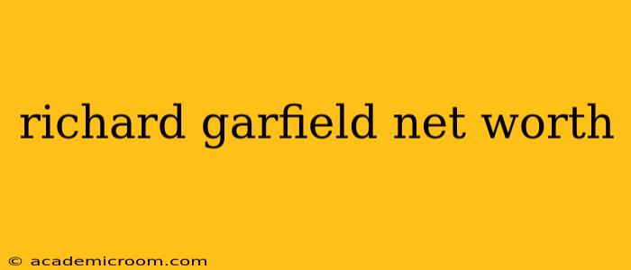 richard garfield net worth