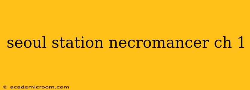 seoul station necromancer ch 1