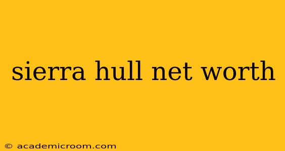sierra hull net worth