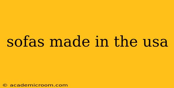 sofas made in the usa