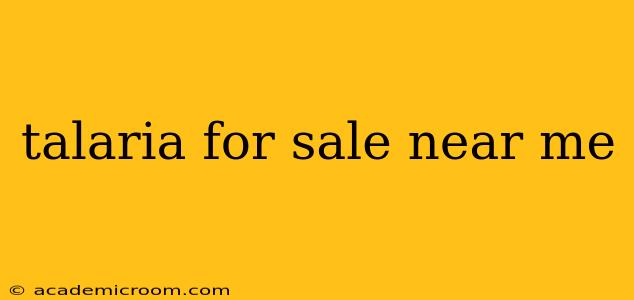 talaria for sale near me