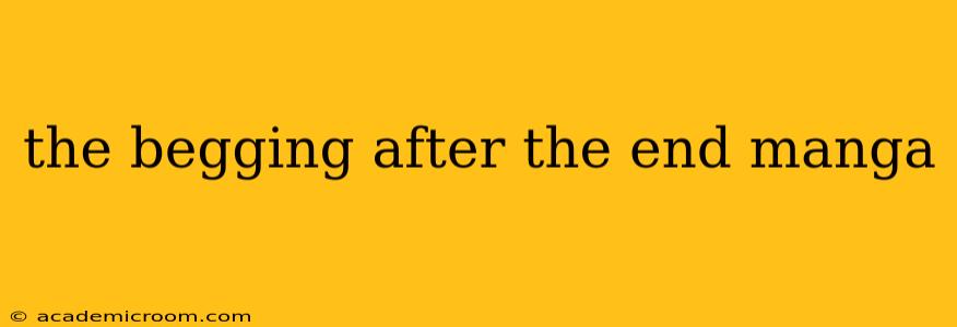 the begging after the end manga