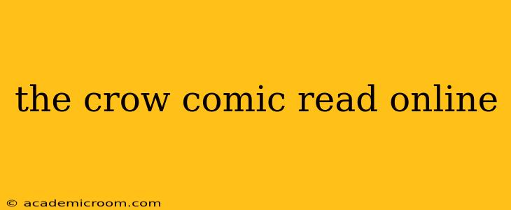 the crow comic read online