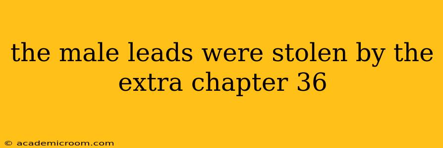 the male leads were stolen by the extra chapter 36 the male leads were stolen by the extra chapter 36