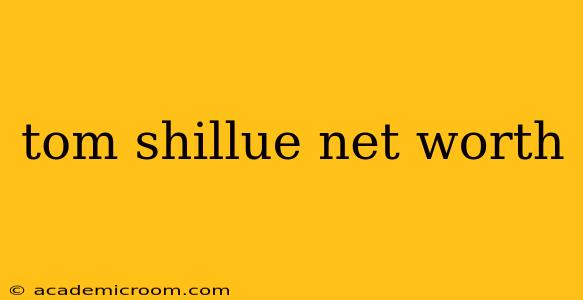 tom shillue net worth