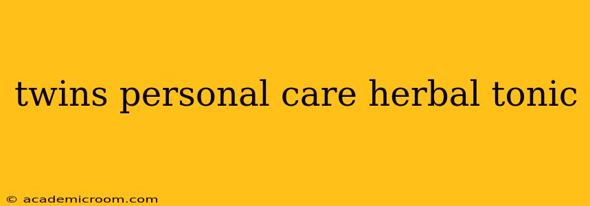 twins personal care herbal tonic