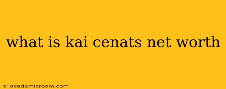 what is kai cenats net worth