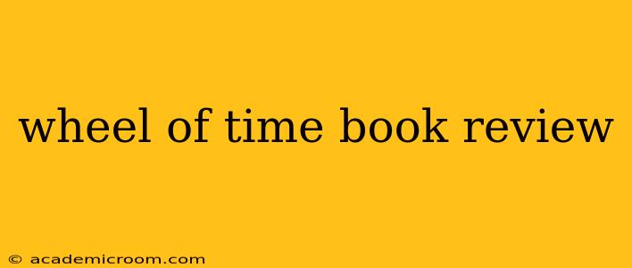 wheel of time book review