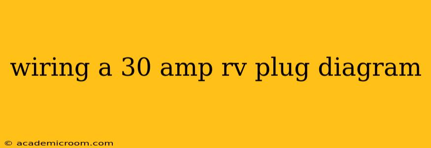 wiring a 30 amp rv plug diagram